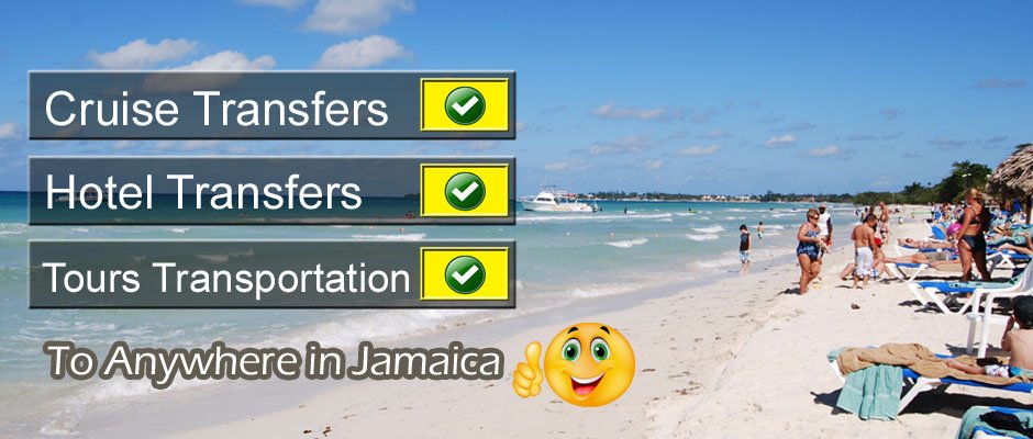 Montego Bay Jamaica Airport Transfers and Tours transportation